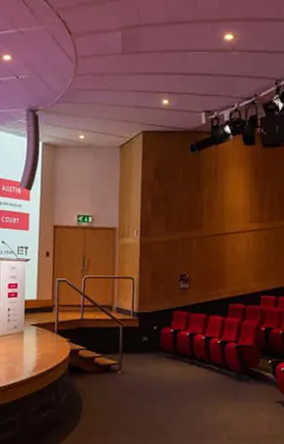Header image of the Kingston Lecture Theatre