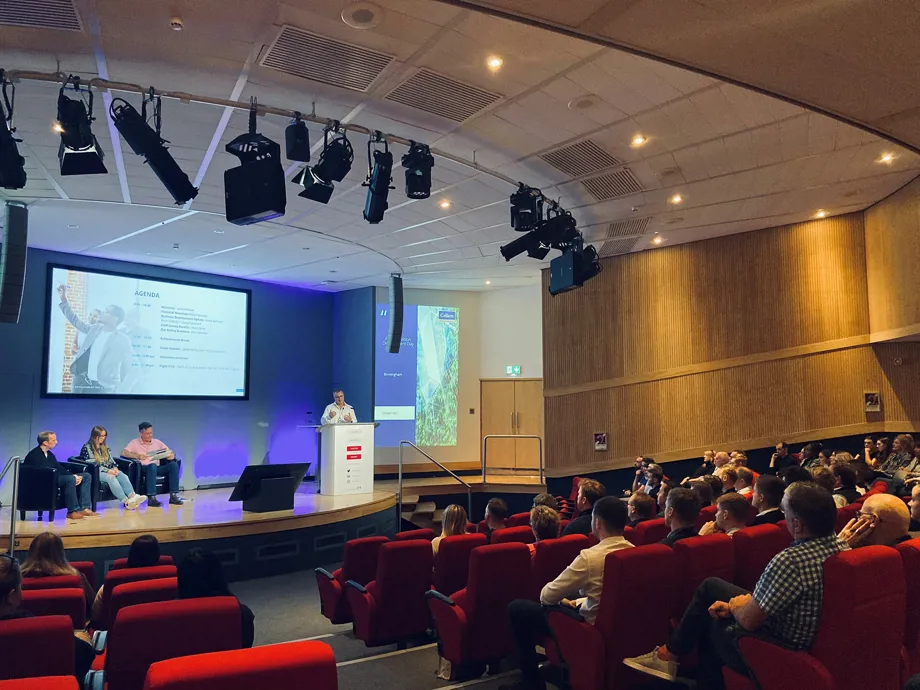 Image of the Kingston Lecture Theatre during an event